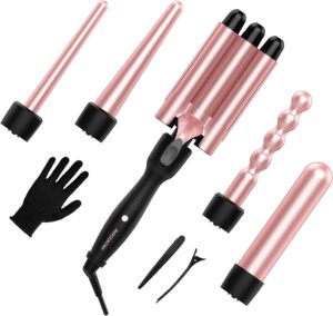 MOCEMTRY 5 in 1 Curling Wand Set