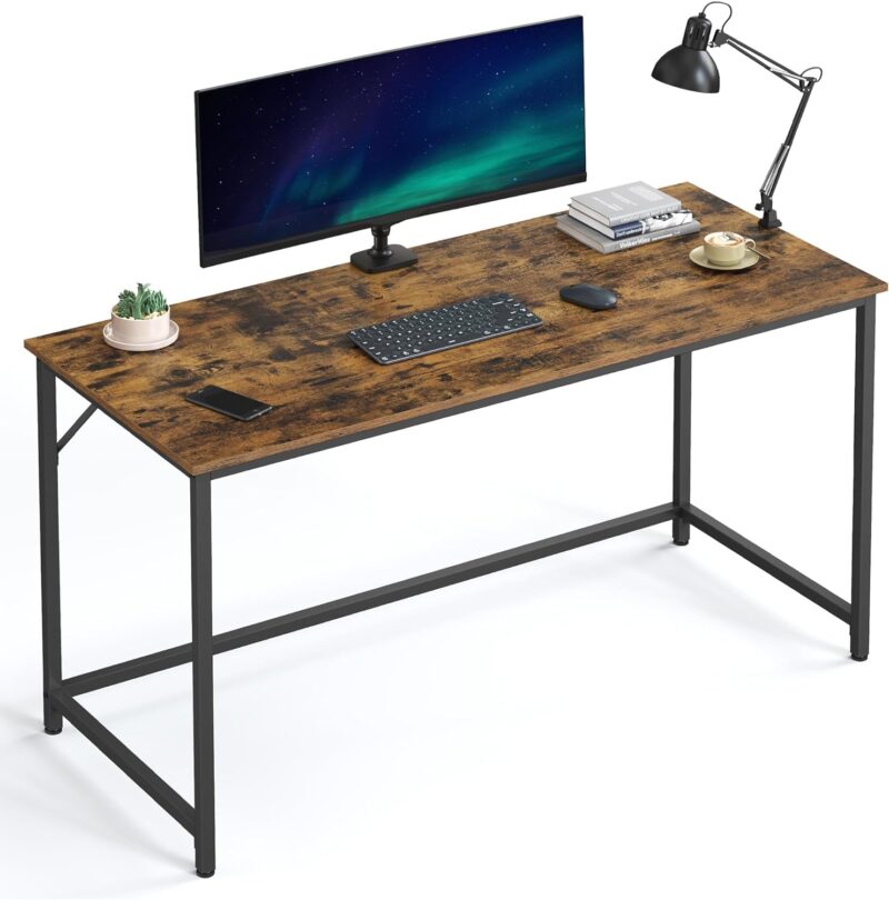 VASAGLE 55.1-Inch Computer Writing Desk