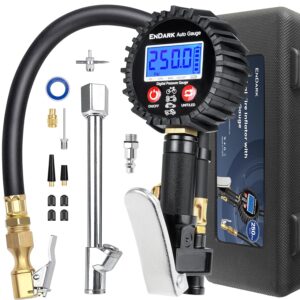 Digital Tire Pressure Gauge with Inflator