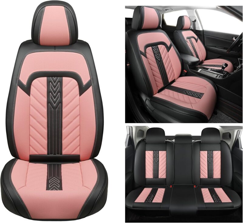 Car Seat Covers Full Set Nappa Leather